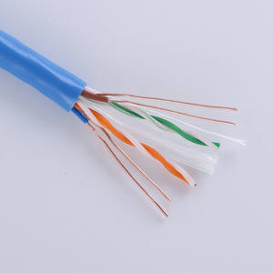 Cobre sólido 0,5mm UTP PVC azul Red interna Cat 6 <span class=keywords><strong>Cable</strong></span> 305m caja rollo <span class=keywords><strong>precio</strong></span> carrete caja CCTV plomo - Product Image 4