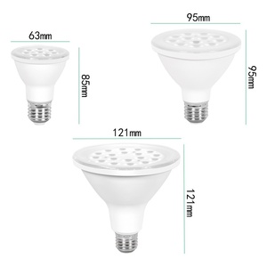 Bombilla LED E27 para Plantas, Espectro Solar/Rosa/Blanco Frío de 100-277V con Carcasa de Aluminio para Jardín Interior - Product Image 2