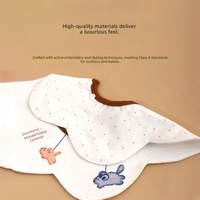 Bavoirs de maternité imperméables en coton doux et résistants pour bébés filles et garçons, parfaits pour l'alimentation