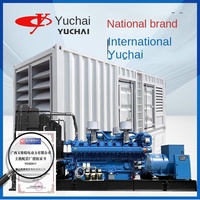 Groupe électrogène diesel personnalisé Yuchai YC12VTD2000-D30 2000 KVA 50Hz 220/380V pour hôpitaux, écoles, mines avec ATS