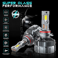 Vente Flash : Ampoule LED H4 pour voiture, 40000 lumens, 6000K, Mini H3 H11 9005 9006 880 H7, Ampoule de phare double LED super lumineuse pour voiture H1 9007