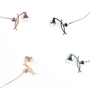 Ho quy mô thu nhỏ đèn đường cho mô hình đào tạo 3D kiến trúc nhựa ánh sáng cực mô hình LED mí mắt Cung cấp thủ công - Product Image 6