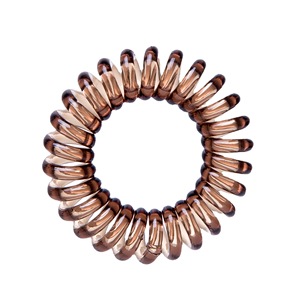 Coletero Transparente de 4cm con Diseño de Cable Telefónico, Accesorio para el Cabello Estilo Coreano, Tamaño Pequeño, Uso Casual - Product Image 3