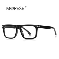 MORESE Monturas de Gafas con Filtro de Luz Azul para Hombre, Modelo 2201, Montura Completa, para Rostro Cuadrado, Entrega Rápida, Venta al por Mayor en Línea