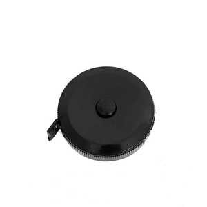 Chu vi Eo <span class=keywords><strong>Hip</strong></span> Bust Tập Thể Dục Đồng Bằng Màu Đen Đo 1.5 Meter Quà Tặng Giải Thưởng Tự Động Có Thể Thu Vào Mềm Da Băng Đo Băng - Product Image 5