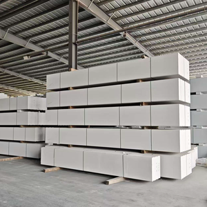 Kekuatan tinggi ringan AAC blok padat Porosity gipsum aerasi beton panel dinding untuk bangunan - Product Image 1