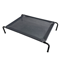 1*1 Textilene Respirant Refroidissement Produits pour animaux de compagnie Lit surélevé extérieur pour chiens de grande taille