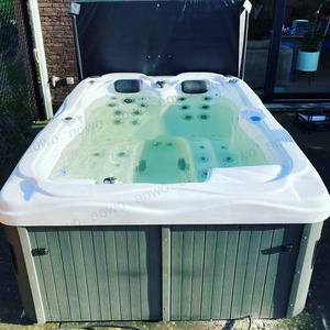Tubo caliente calentador <span class=keywords><strong>de</strong></span> piscina al aire libre piscina climatizada al aire libre yacuzzier masaje spa reclinable <span class=keywords><strong>agua</strong></span> <span class=keywords><strong>de</strong></span> <span class=keywords><strong>mar</strong></span> spa <span class=keywords><strong>terapia</strong></span> <span class=keywords><strong>de</strong></span> sal piscina <span class=keywords><strong>de</strong></span> hidromasaje falda - Product Image 1