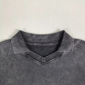 T-shirt unisexe ample Yingling personnalisé 300 g/m² style vintage avec ourlet échancré, T-shirts <span class=keywords><strong>de</strong></span> créateur émotionnels, vente en gros, streetwear pour hommes - Product Image 2