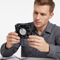 HXHFAN 4028 DC Kugellager Elektrischer Kühlventilator mit Kunststoffblättern für Rack-Server-Ausrüstung OEM/ODM Anpassbar 12V/24V