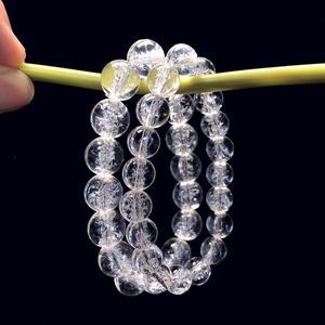 Factory wholesale Himalayan crystal bracelets, <b>rainbow</b> burst crystal energy crystals, demagnetizing white crystal bracelets and - Product Image 3