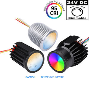 Módulo <span class=keywords><strong>LED</strong></span> Benory 24V 8W 12W, Foco CCT Regulable, Blanco Profundo Ajustable 2000k-6000k, Compatible con KNX, Dali, Loxone, Cri95, RGBW, MR16 - Product Image 1