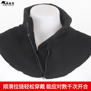 Protège-cou anti-coupure de style châle, équipement de protection résistant aux coupures pour patrouille de sécurité, polyéthylène noir - Product Image 5