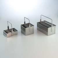 Hot Sale Microscope Slide Staining Rack Pathology Consumables 30 Position Racks for Stain Slide