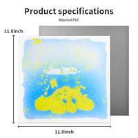 Dalles de sol éducatives sensorielles liquides interactives et amusantes pour enfants autistes - Matériau ABS coloré 3-12 ans Certifié CPC CE