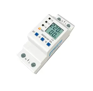 Compteur d'énergie de protection DDS238-VAP monophasé sur/sous tension/courant/protecteur de Volatge