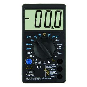 Testeur DT700B (CE) Série 830, double fusibles, haute sécurité, grand écran, petit multimètre, multitester, avomètre - Product Image 1