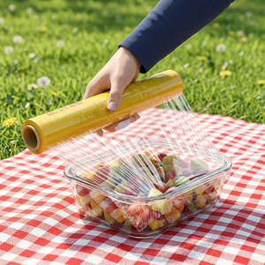 <span class=keywords><strong>Mejor</strong></span> rollo jumbo de film transparente de PVC fresco antivaho para envolver frutas, <span class=keywords><strong>carne</strong></span> y mariscos, planta de conversión para Oriente Medio - Product Image 4