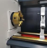 Torno CNC Horizontal CAK CAK6166C 3000 con Control GSK, Bancada Plana, 2 Ejes, Mecanizado de Precisión de Alta Velocidad, Diseño de Estructura Rígida