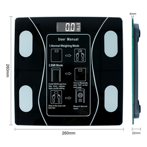 Báscula de baño digital inteligente inalámbrica Báscula de grasa corporal y peso Bluetooth 180kg - Product Image 2