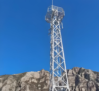 Tour de télécommunications autoportante Tongyong galvanisée à chaud avec antenne WiFi sans fil