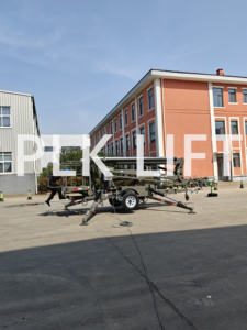 14m 16m 18m 20m High-End Diesel Benzin DC Raupen-Teleskoparbeitsbühne zu verkaufen - Product Image 2