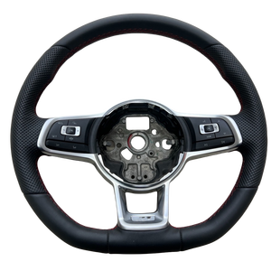 พวงมาลัยรถยนต์หนังสไตล์สปอร์ตสำหรับ VW Mk6 Mk7 GTI 6 GTI 7 R Golf 6รุ่น7 <span class=keywords><strong>CC</strong></span> - Product Image 1