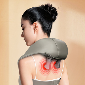 Masajeador de cuello con calor <span class=keywords><strong>shiatsu</strong></span>, masajeador de cuello y espalda con calor calmante - Product Image 2