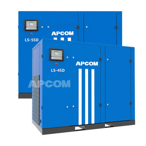 เครื่องอัดอากาศแบบสกรูแม่เหล็กถาวรประหยัดพลังงาน 11KW 18.5KW 22KW 30KW 37KW สำหรับโรงงาน/อู่ซ่อม - Product Image 1