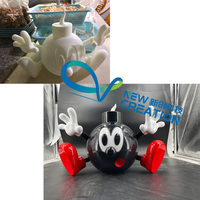 Services de fabrication de prototypes rapides de figurines d'action en résine ABS PVC, jouets d'affichage en plastique, modèles de dessins animés, usinage, impression 3D