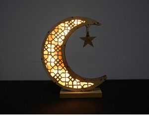 Новинка: Исламские мусульманские украшения, подарок на Рамадан, светящиеся узоры, деревянные поделки, арабские свадебные сувениры - Product Image 6