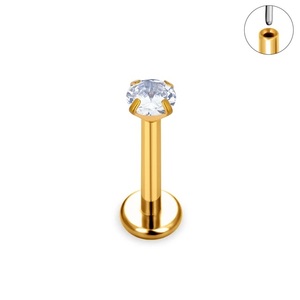 Clous <span class=keywords><strong>d</strong></span>'<span class=keywords><strong>Oreille</strong></span> en Titane G23 de Haute Qualité, Filetage Interne Classique, Bijoux de Piercing Corporel pour <span class=keywords><strong>Femme</strong></span> - Product Image 3