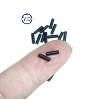 Tornillo hexagonal sin cabeza especial para productos microelectrónicos, calibre de anillo de detección NO/NOGO, nivel 12.9M1.6-0.35P * 6.0L