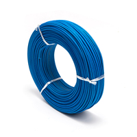 Câble électrique en silicone tressé en fibre de verre, conducteur en cuivre étamé pour équipement de chauffage industriel