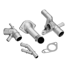 Accesorios para tuberías de agua automotrices 06A121132A de aleación de aluminio para piezas de repuesto Volkswagen MK4 Golf 1.8T - Product Image 2