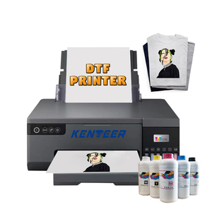 Nueva Impresora <span class=keywords><strong>DTF</strong></span> <span class=keywords><strong>L1800</strong></span> A3 con 6 Colores CMYKWW y Tinta Blanca Modificada para Camisetas - Product Image 1