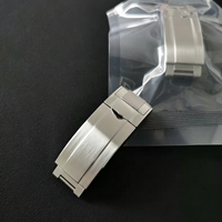 Boucle de montre à déployement réglable compatible avec les montres de plongée, fermoir pliant à micro-réglage pour hommes, pièces de réparation de montres-bracelets