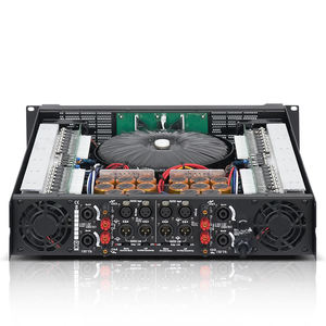 Amplificador de Potencia Profesional EIF AG 1000/1300/1500, Clase H, 4 Canales, 4/8 Ohmios, Cuerpo Metálico, para DJ y Escenarios, Venta al Por Mayor de Fábrica - Product Image 3