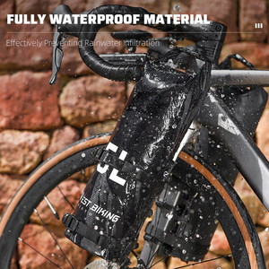 Sac de fourche de vélo portable WEST BIKING 5L grande capacité, équipement de sport cycliste en plein air, sac multifonctionnel imperméable - Product Image 5