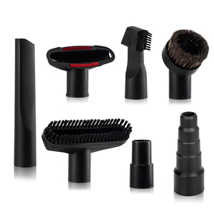 Juego de 7 Accesorios para Aspiradora de 32/35 mm, Cabezal de Succión de PP, Adaptador de Cepillo Redondo 2 en 1, Juego de Limpieza con Aspiradora - Product Image 1