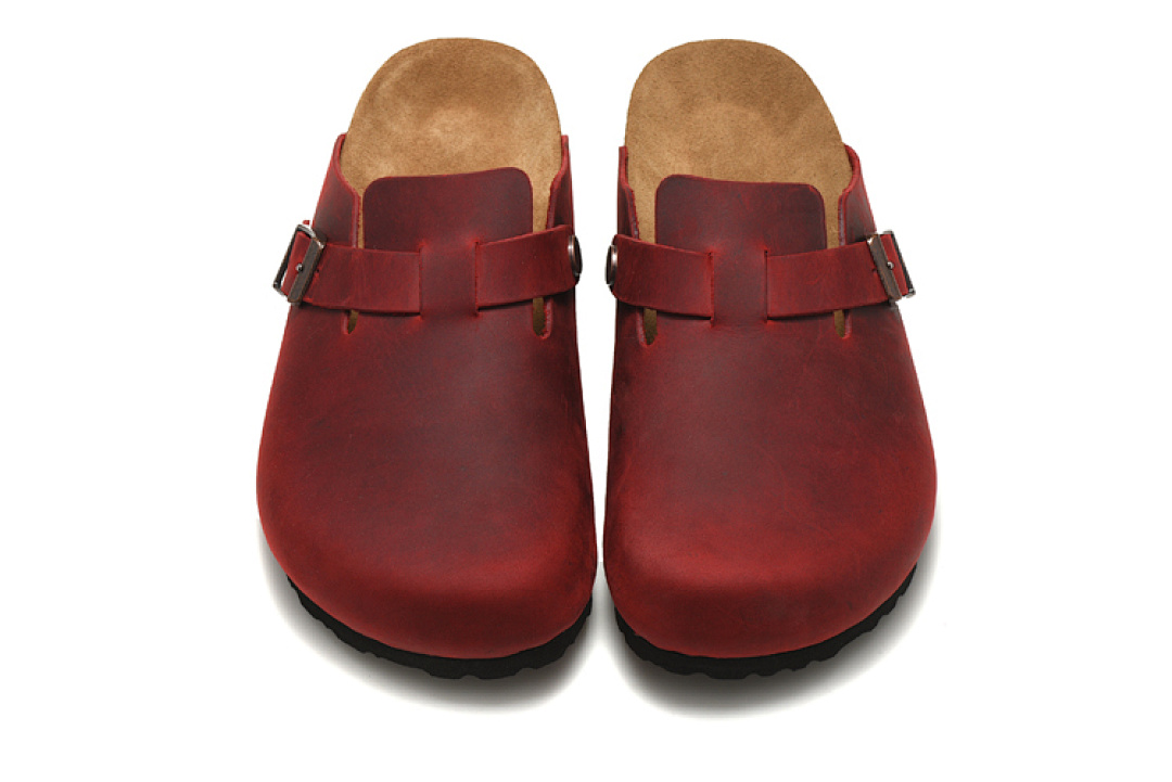 Cuir Crazy Horse bordeaux
