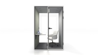 Nouvelle cabine insonorisée avec panneaux acoustiques en verre, cabine téléphonique insonorisée pour bureau