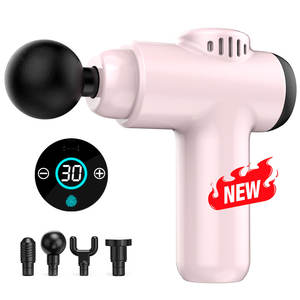 Q9414 Xu Hướng Sản Phẩm 2025 Chất Lượng Cao Mini Xách Tay Ai Fascial Massage Súng Tùy Biến Cơ Thể 4 Đầu Massage 30 Tốc Độ - Product Image 1