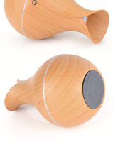 2024 nouveautés Portable Grain de bois humidificateur d'air brume fraîche Mini arôme diffuseur d'huile essentielle Usb Mini H2o humidificateur d'air