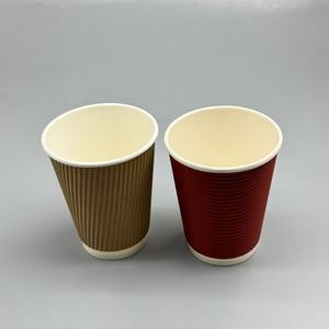 Gobelet en papier à paroi simple coloré avec logo personnalisé, revêtement PE, 7-16 oz, pour fêtes et restaurants - Product Image 6
