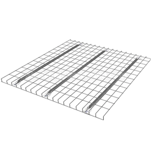 Palette métallique sur mesure en acier galvanisé de grande taille avec poutre à marches et grille métallique pour le transport et le stockage - Product Image 1