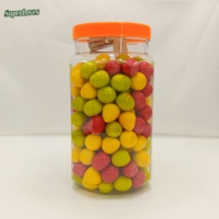 Bubble Gum SuperLoves OEM Tricolor Fruity Flavor Sugar Sweet Bulk Box for Children with 12-Month Shelf Life
