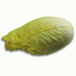 Conjunto de modelo de vegetales de PU simulado para educación preescolar Incluye repollo, brócoli, pepino, lufa, berenjena, accesorios cognitivos - Product Image 6
