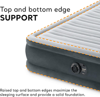 Lit d'air pliable en peluche pour une personne avec tente pour la maison, housse en velours imperméable, matelas de camping confortable
