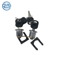 Cylindre de serrure de porte latérale d'excavatrice E306 E307 E320 E324 E329 E330 E336 E, cylindre de serrure de couvercle latéral, pièces de machines de construction
